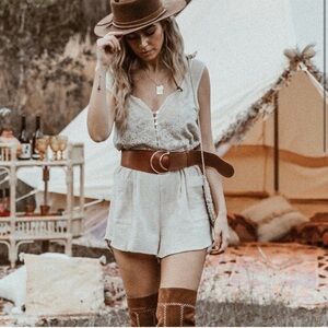Spell Scorpio Lace Romper